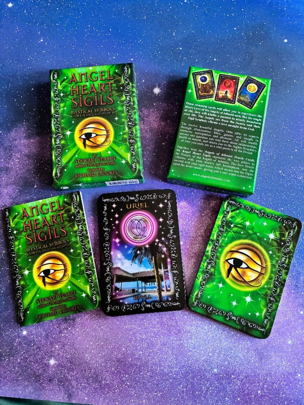 Angel Heart Sigils Cards
